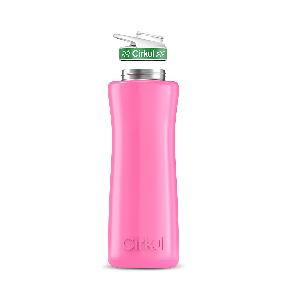 42oz. Stainless Steel Bottle & Comfort Grip Lid - Travel Bottle