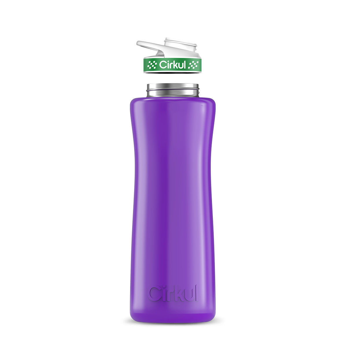 42oz. Stainless Steel Bottle & Comfort Grip Lid - Travel Bottle