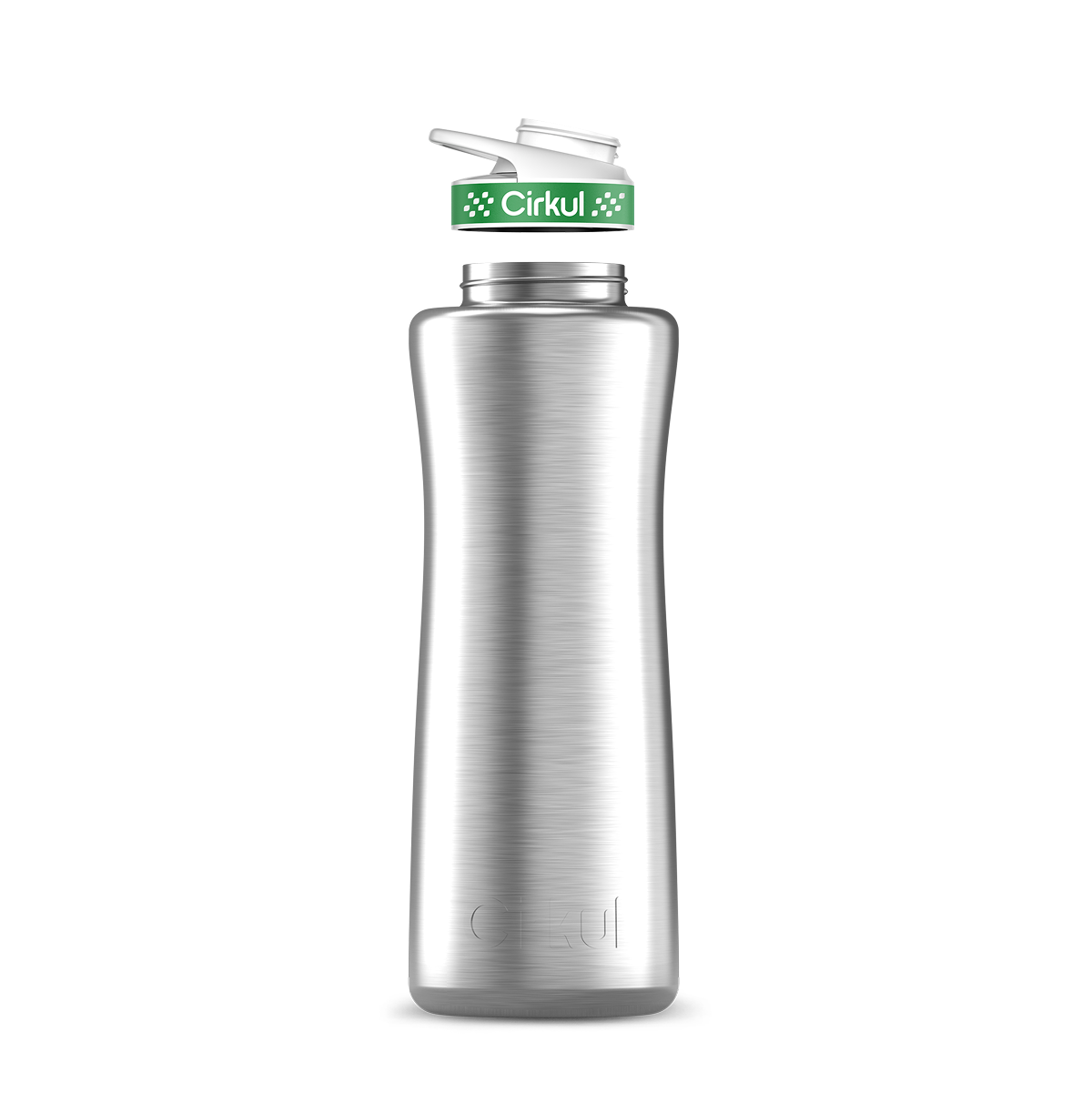 42oz. Stainless Steel Bottle & Comfort Grip Lid - Travel Bottle