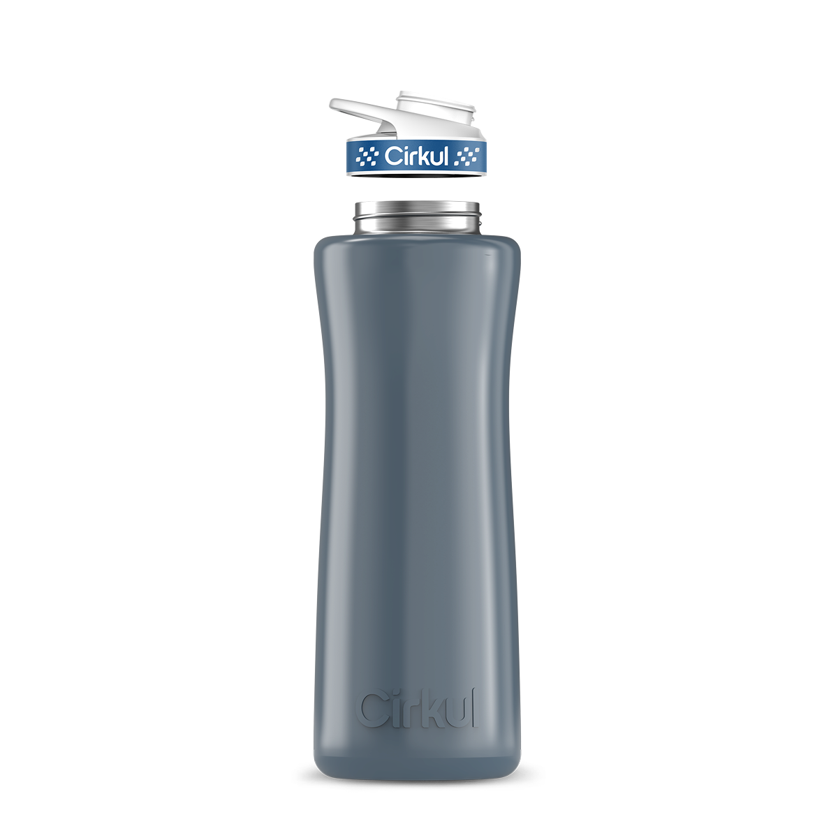 42oz. Stainless Steel Bottle & Comfort Grip Lid - Travel Bottle