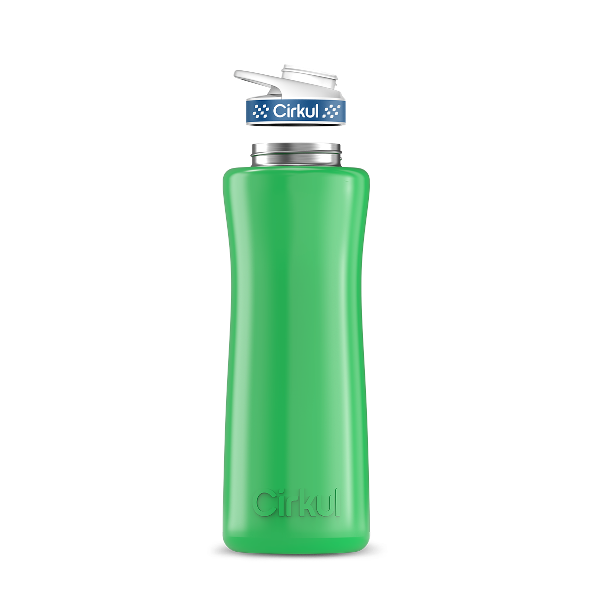 42oz. Stainless Steel Bottle & Comfort Grip Lid - Travel Bottle