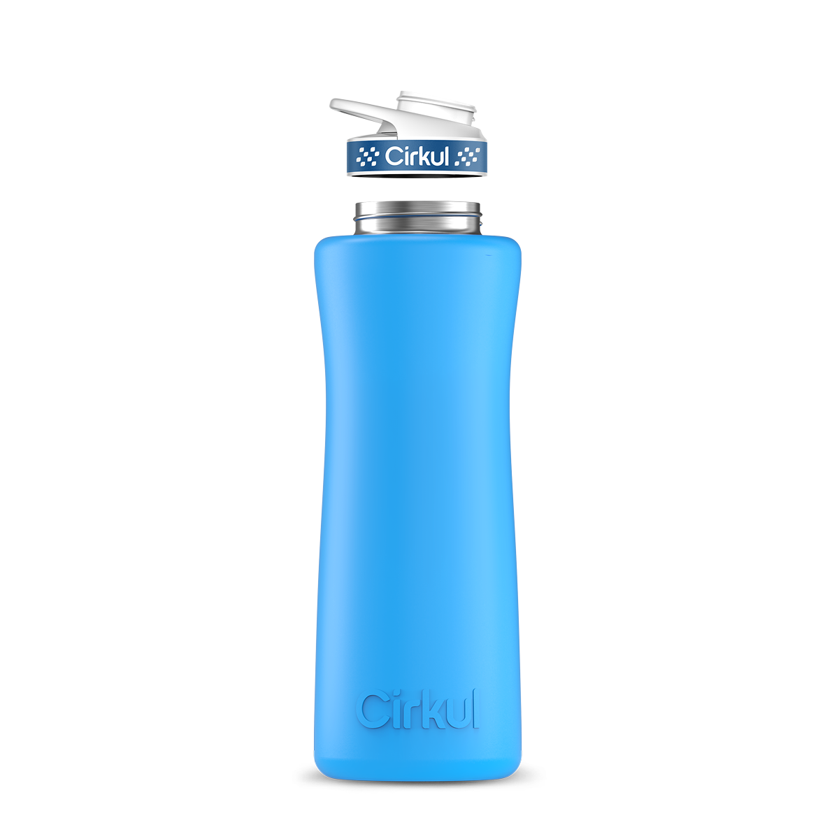 42oz. Stainless Steel Bottle & Comfort Grip Lid - Travel Bottle