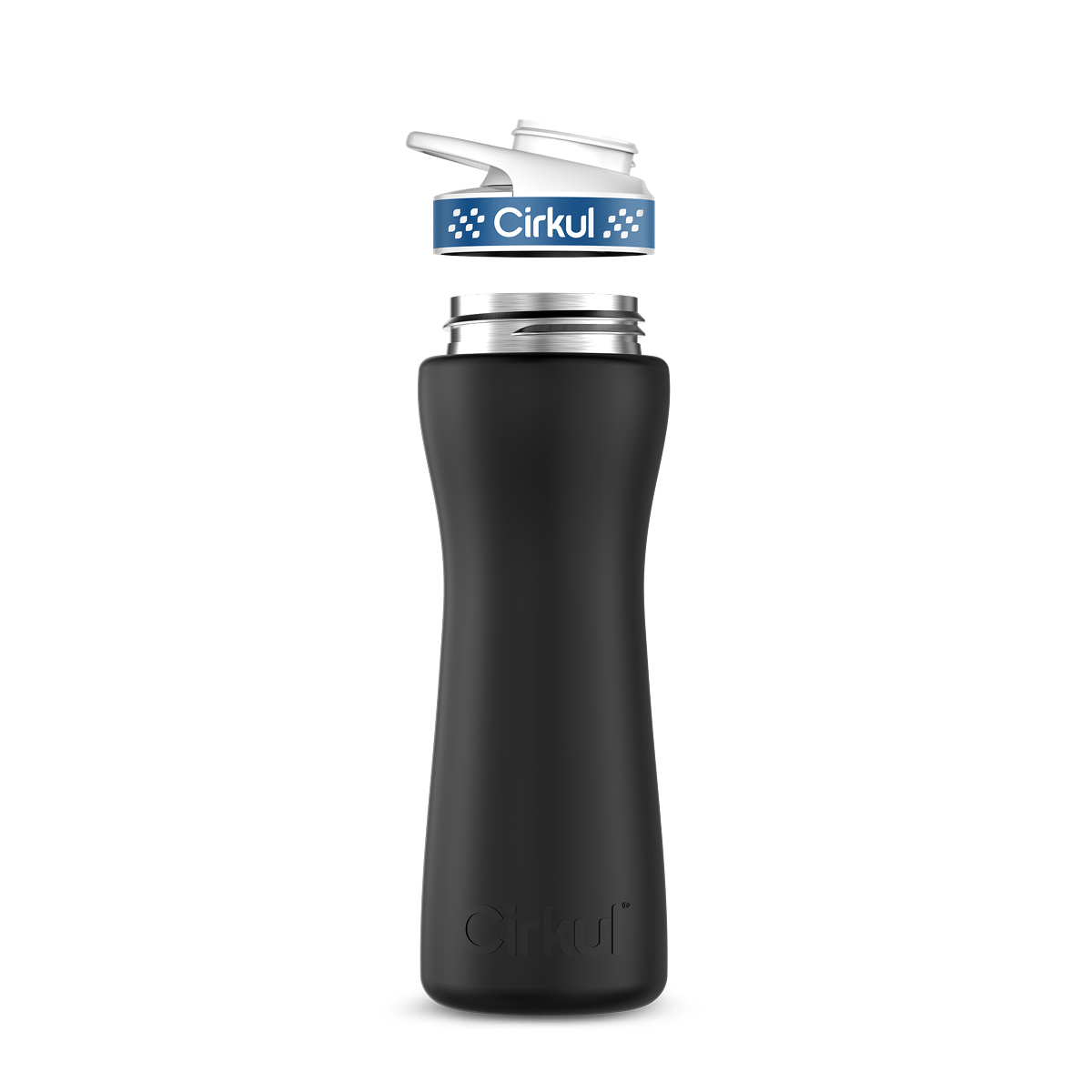 22oz. Stainless Steel Bottle & Comfort Grip Lid - Modern Carry