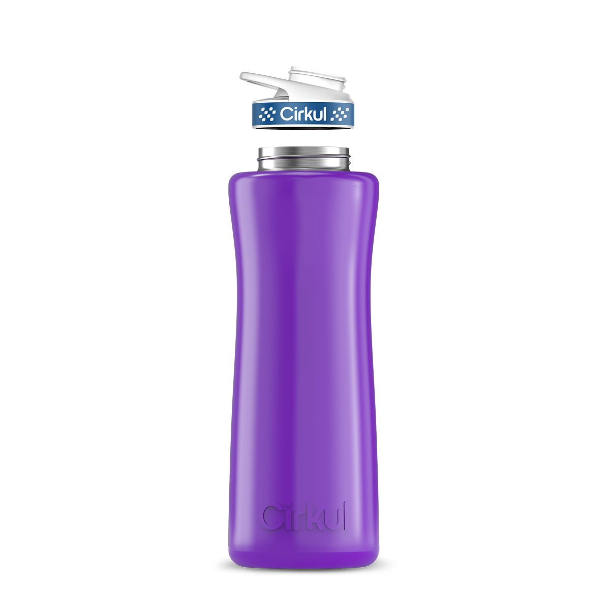 42oz. Stainless Steel Bottle & Comfort Grip Lid - Travel Bottle