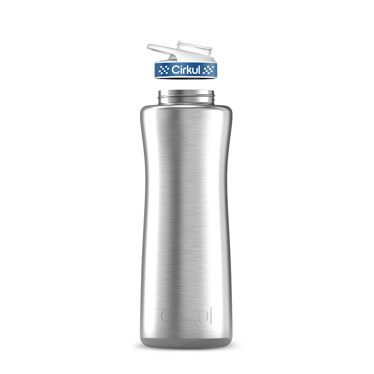 42oz. Stainless Steel Bottle & Comfort Grip Lid - Travel Bottle