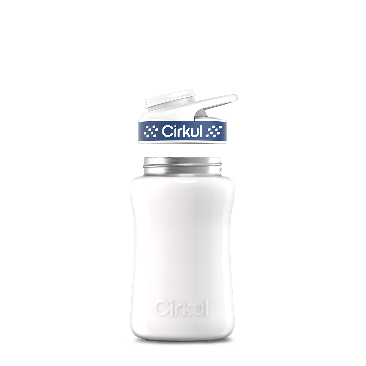 12oz. Stainless Steel Bottle & Comfort Grip Lid - Premium Carry