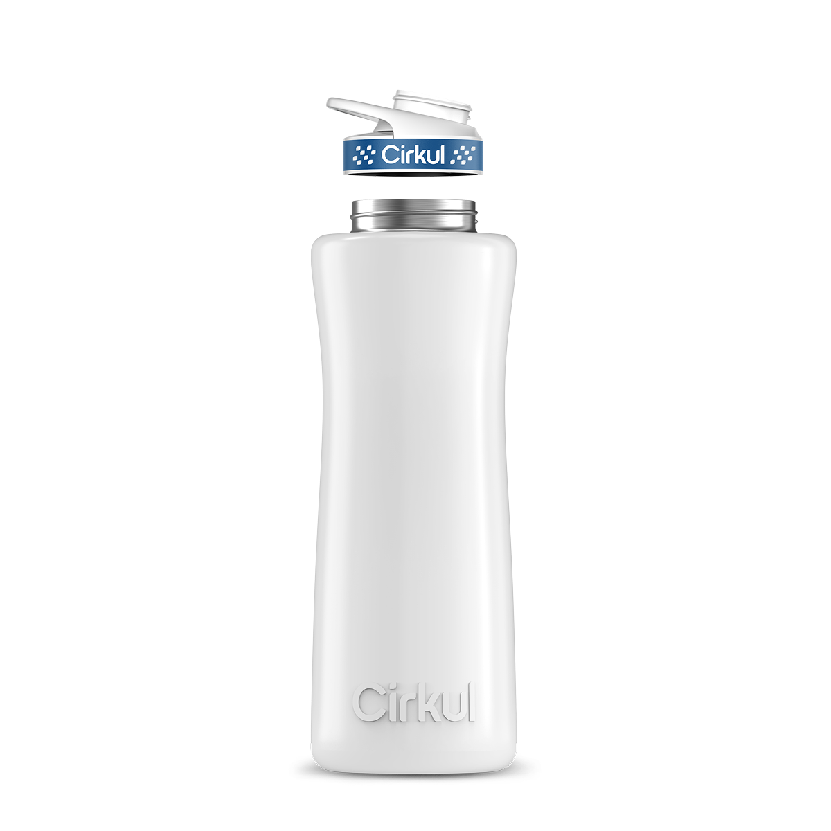 42oz. Stainless Steel Bottle & Comfort Grip Lid - Travel Bottle