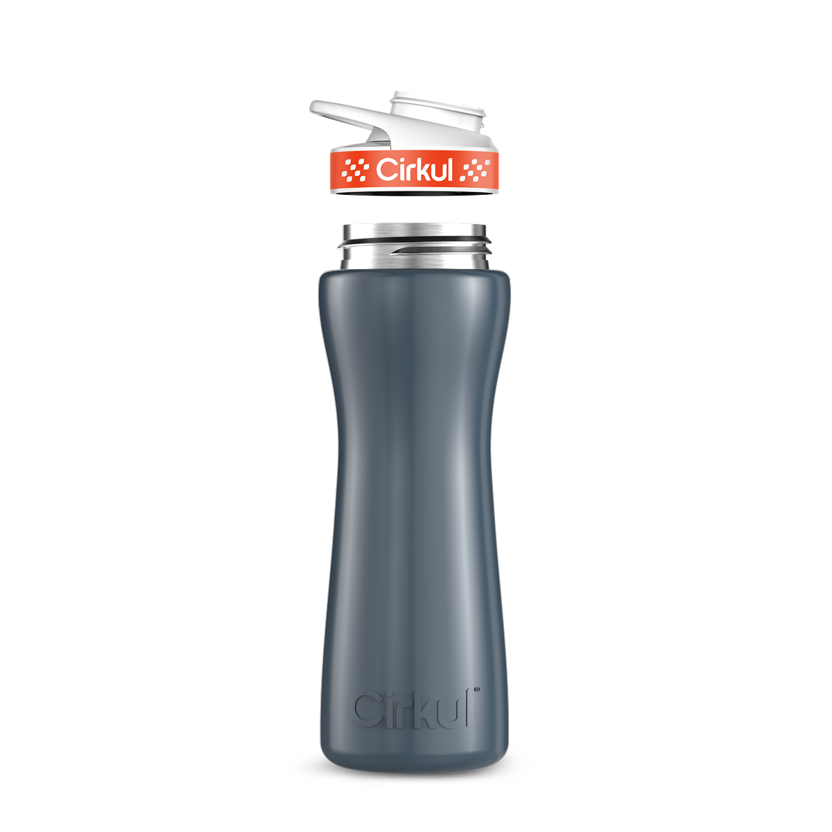 22oz. Stainless Steel Bottle & Comfort Grip Lid - Modern Carry