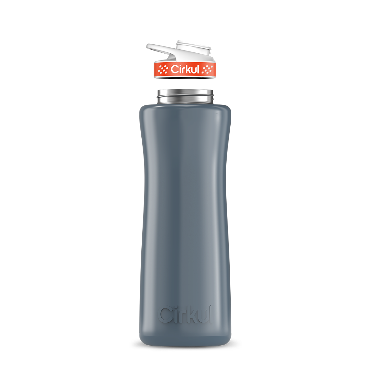 42oz. Stainless Steel Bottle & Comfort Grip Lid - Travel Bottle