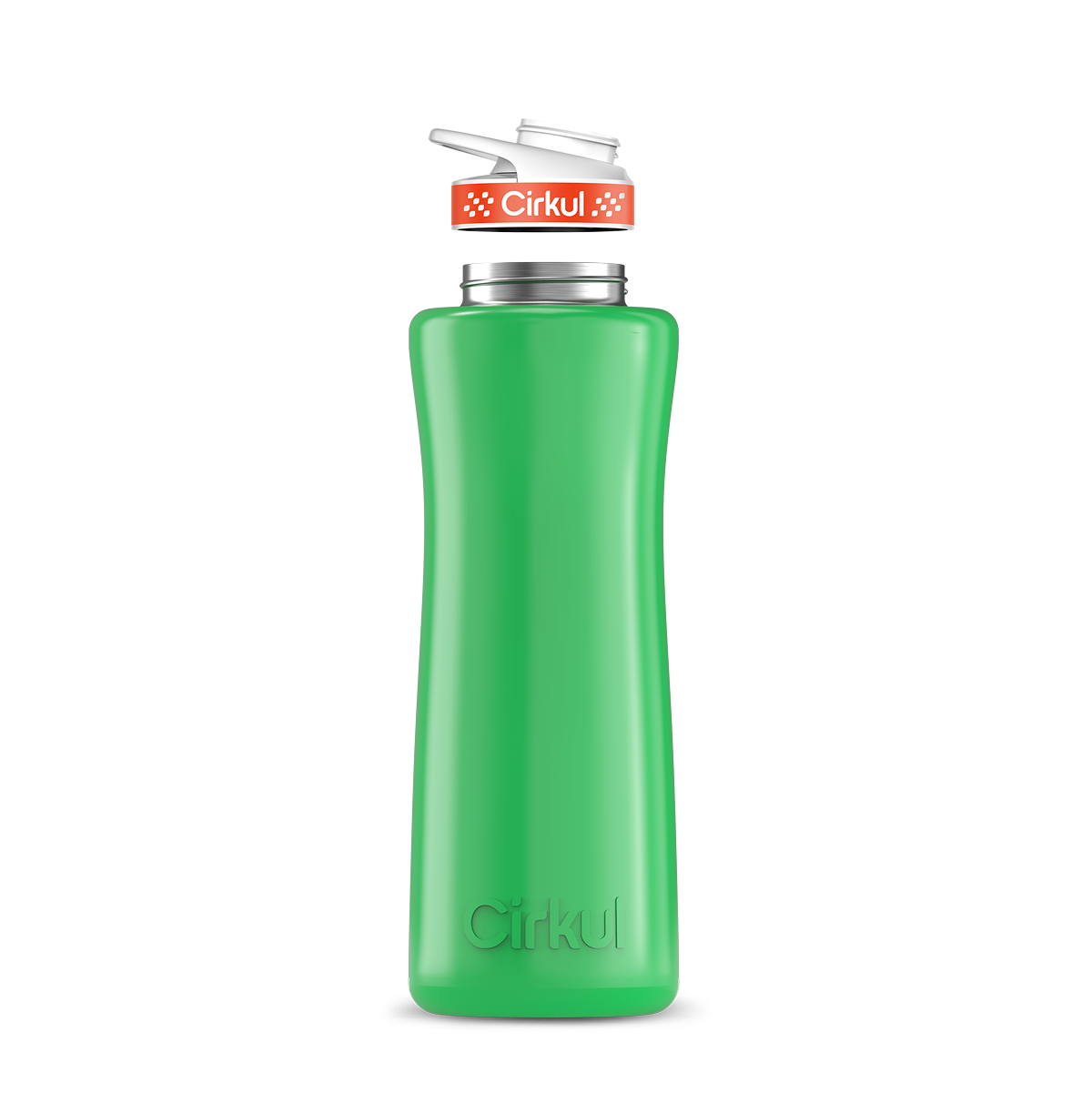 42oz. Stainless Steel Bottle & Comfort Grip Lid - Travel Bottle