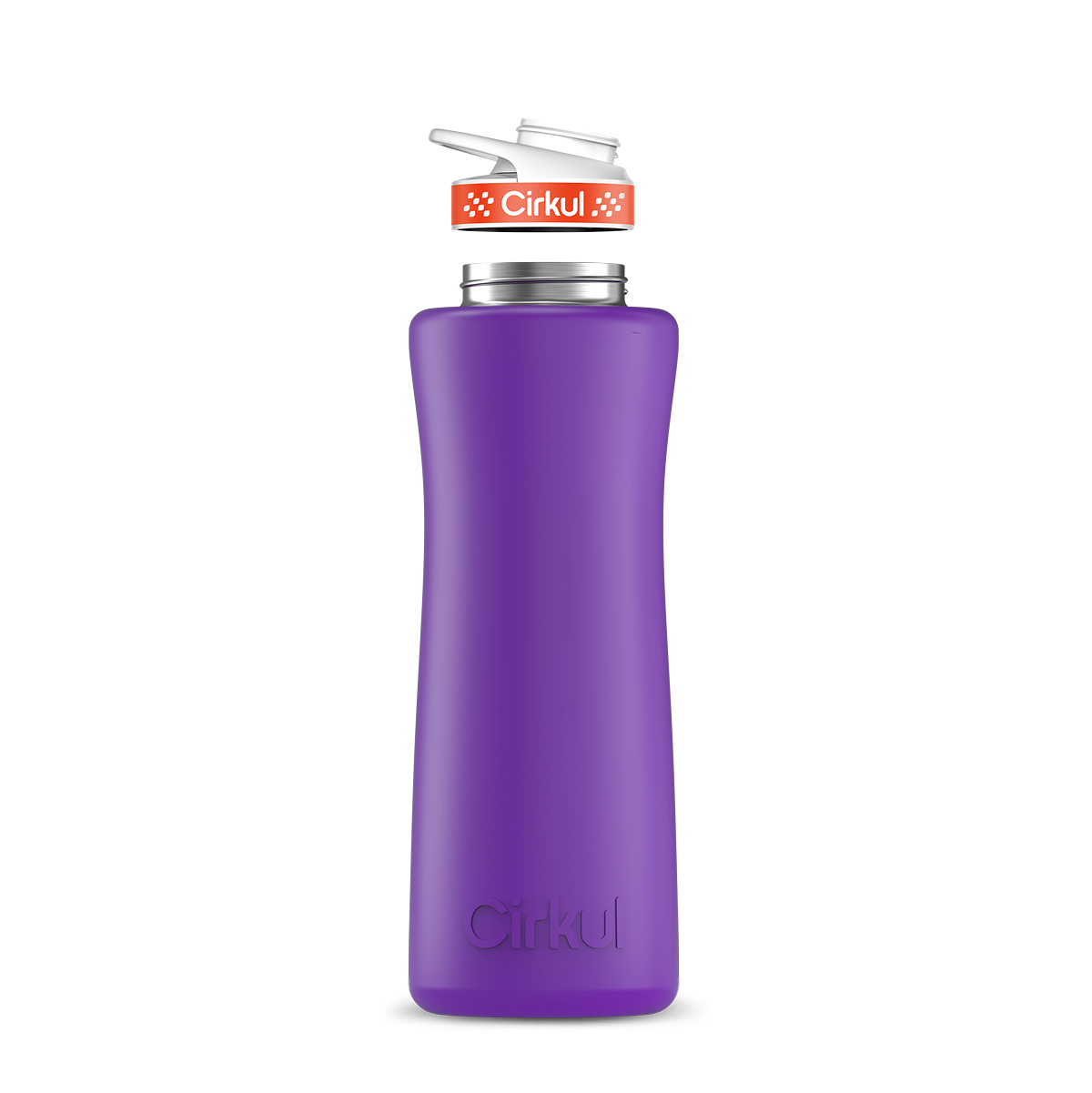 42oz. Stainless Steel Bottle & Comfort Grip Lid - Travel Bottle