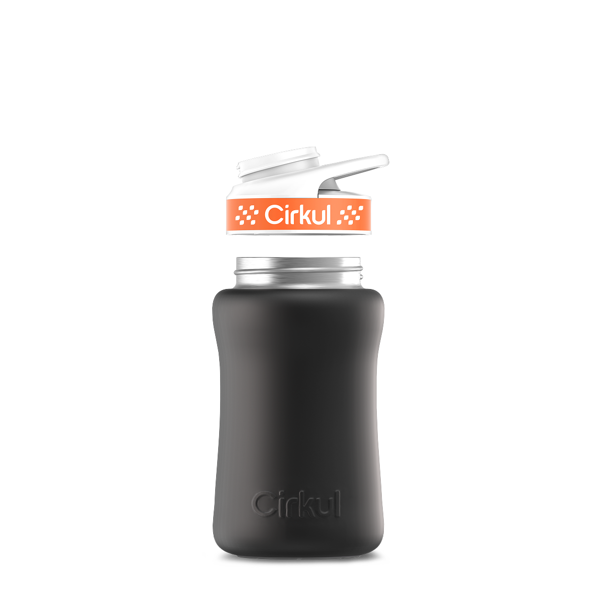 12oz. Stainless Steel Bottle & Comfort Grip Lid - Premium Carry