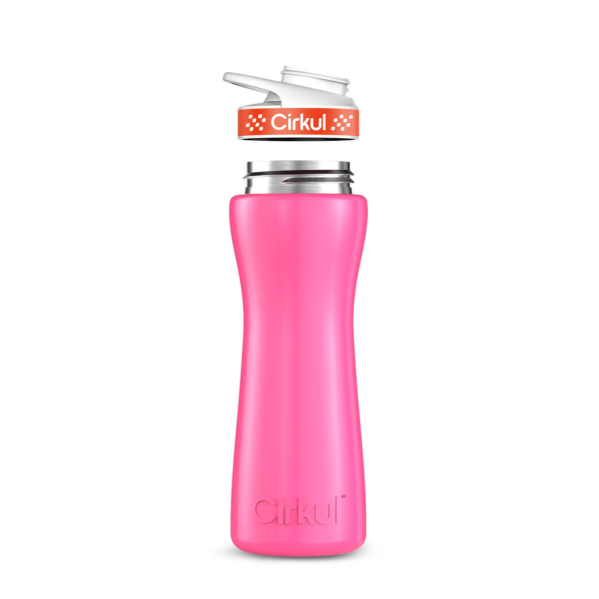 22oz. Stainless Steel Bottle & Comfort Grip Lid - Modern Carry