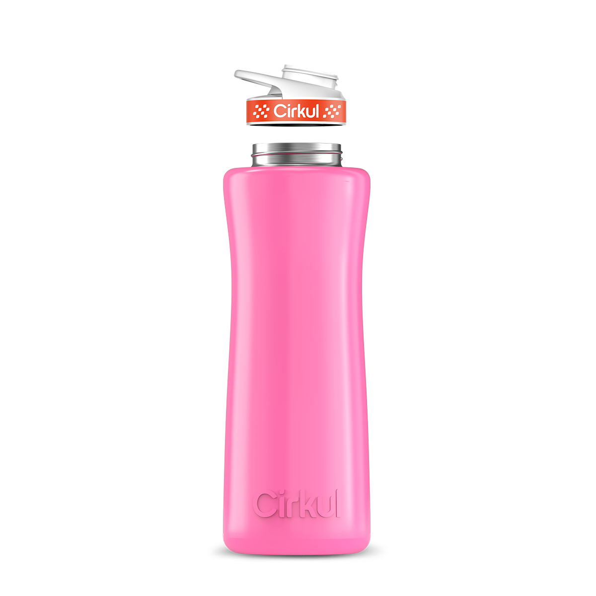 42oz. Stainless Steel Bottle & Comfort Grip Lid - Travel Bottle
