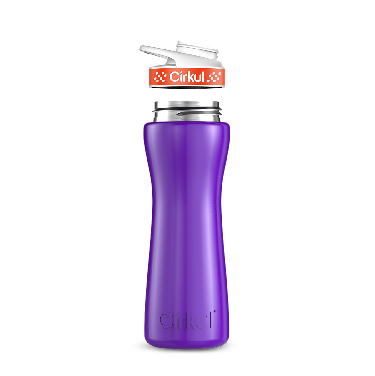 22oz. Stainless Steel Bottle & Comfort Grip Lid - Modern Carry