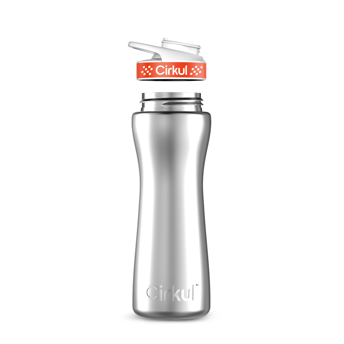22oz. Stainless Steel Bottle & Comfort Grip Lid - Modern Carry