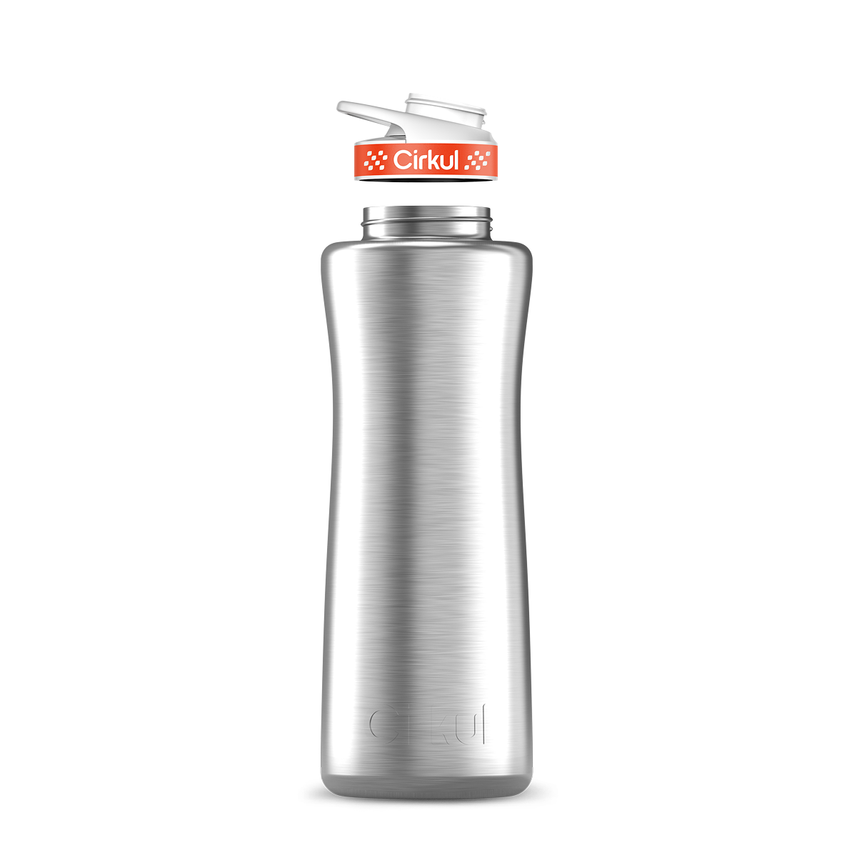 42oz. Stainless Steel Bottle & Comfort Grip Lid - Travel Bottle