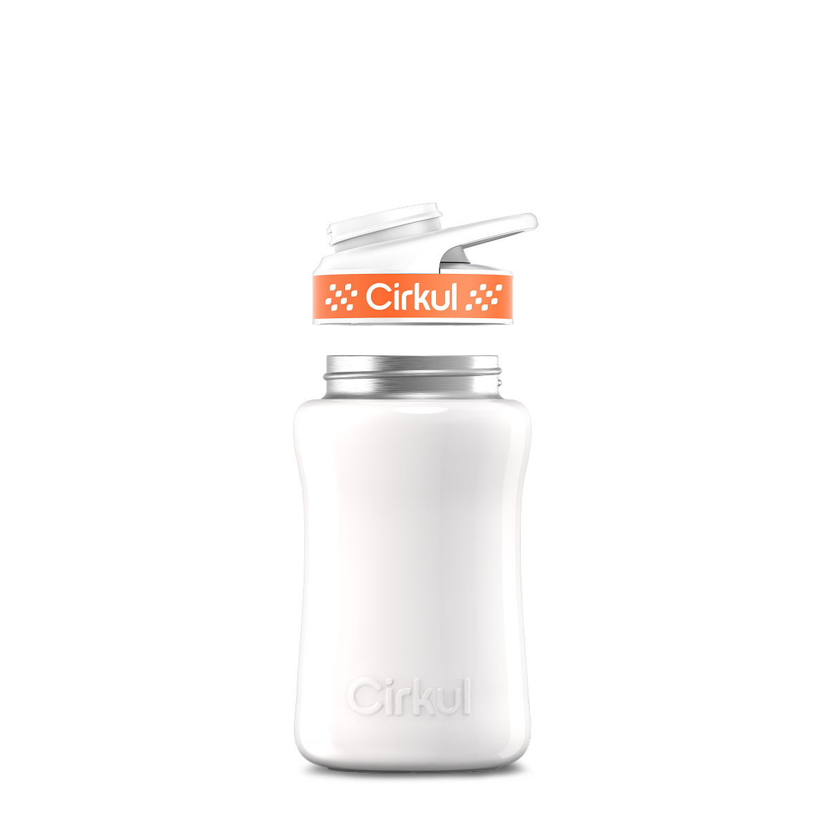 12oz. Stainless Steel Bottle & Comfort Grip Lid - Premium Carry