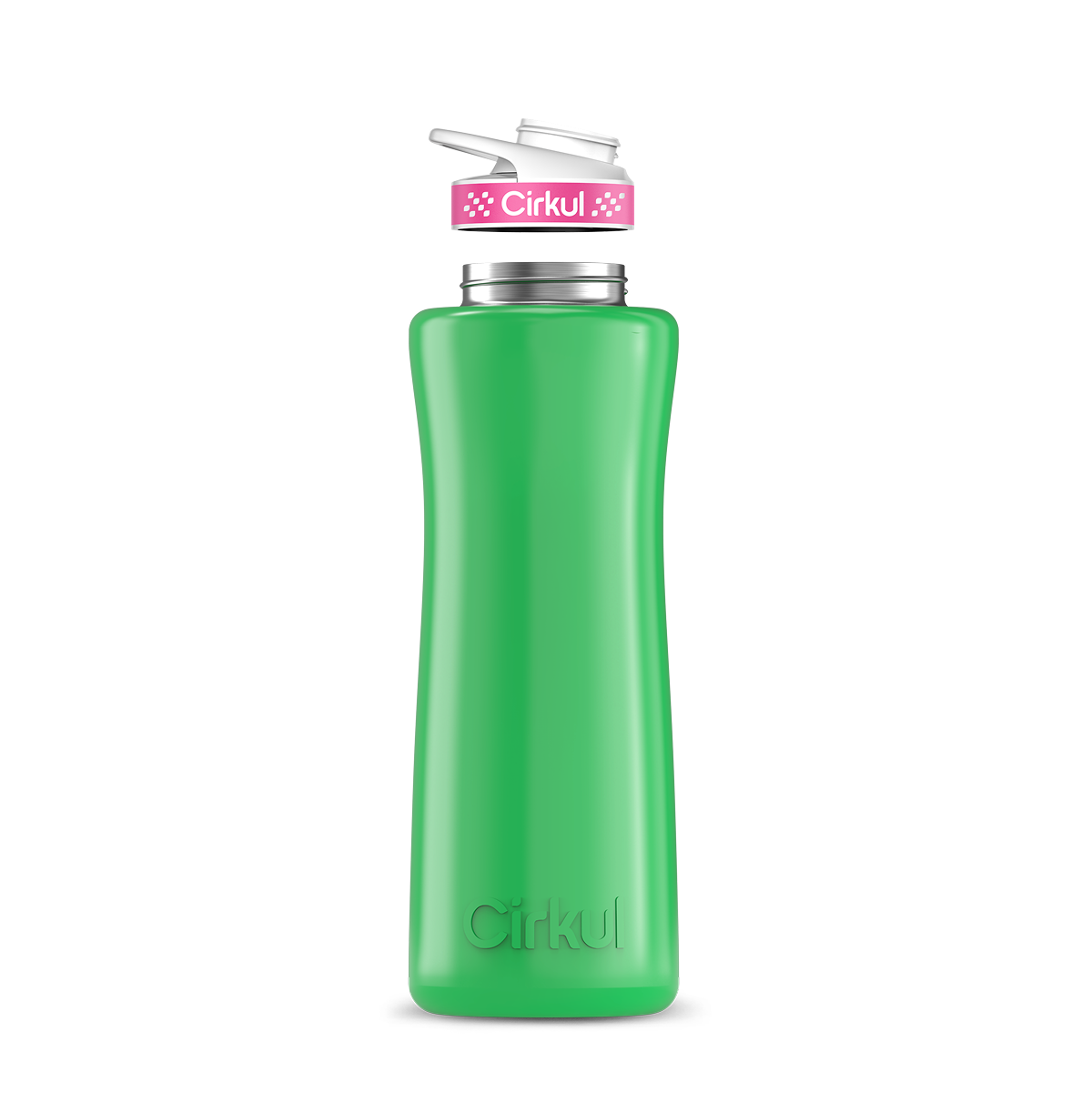 42oz. Stainless Steel Bottle & Comfort Grip Lid - Travel Bottle