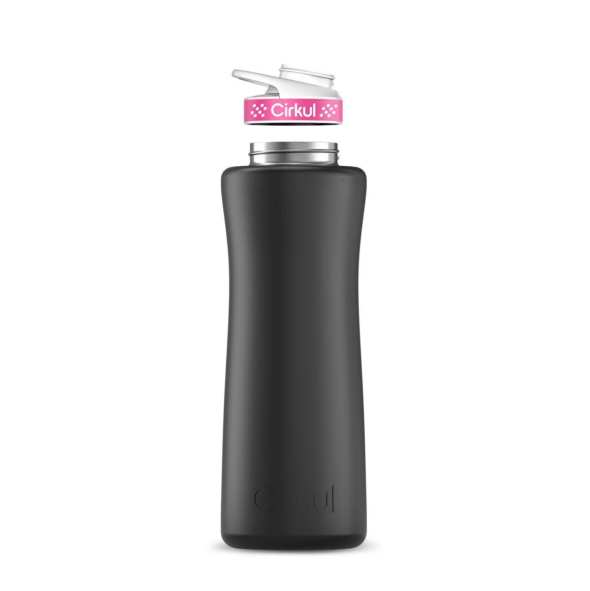 42oz. Stainless Steel Bottle & Comfort Grip Lid - Travel Bottle