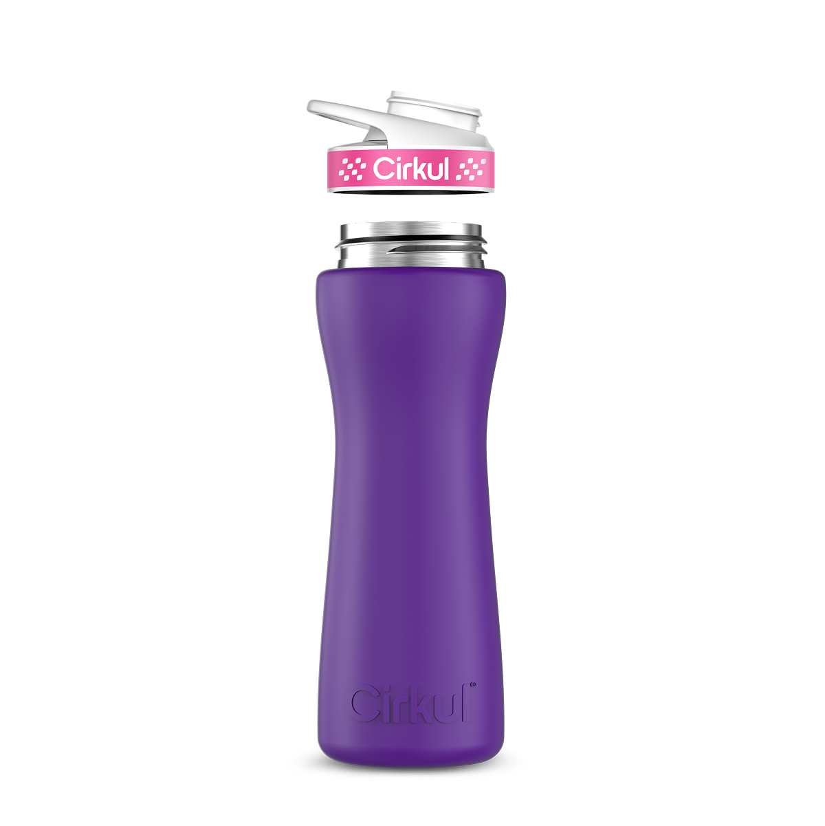 22oz. Stainless Steel Bottle & Comfort Grip Lid - Comfort Pick