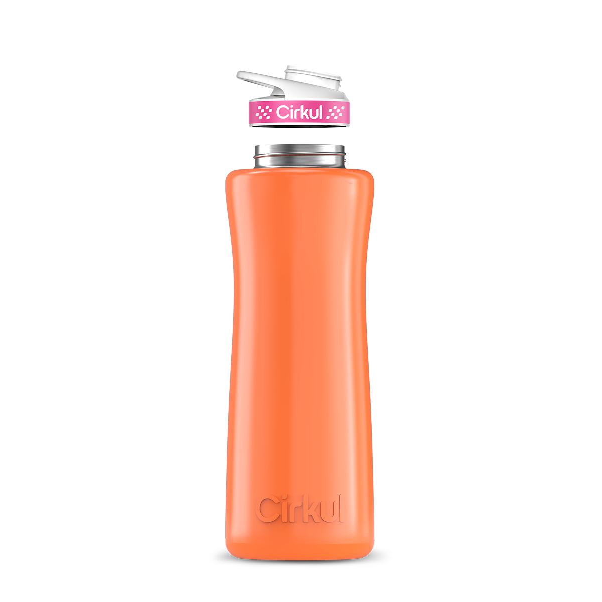 42oz. Stainless Steel Bottle & Comfort Grip Lid - Travel Bottle