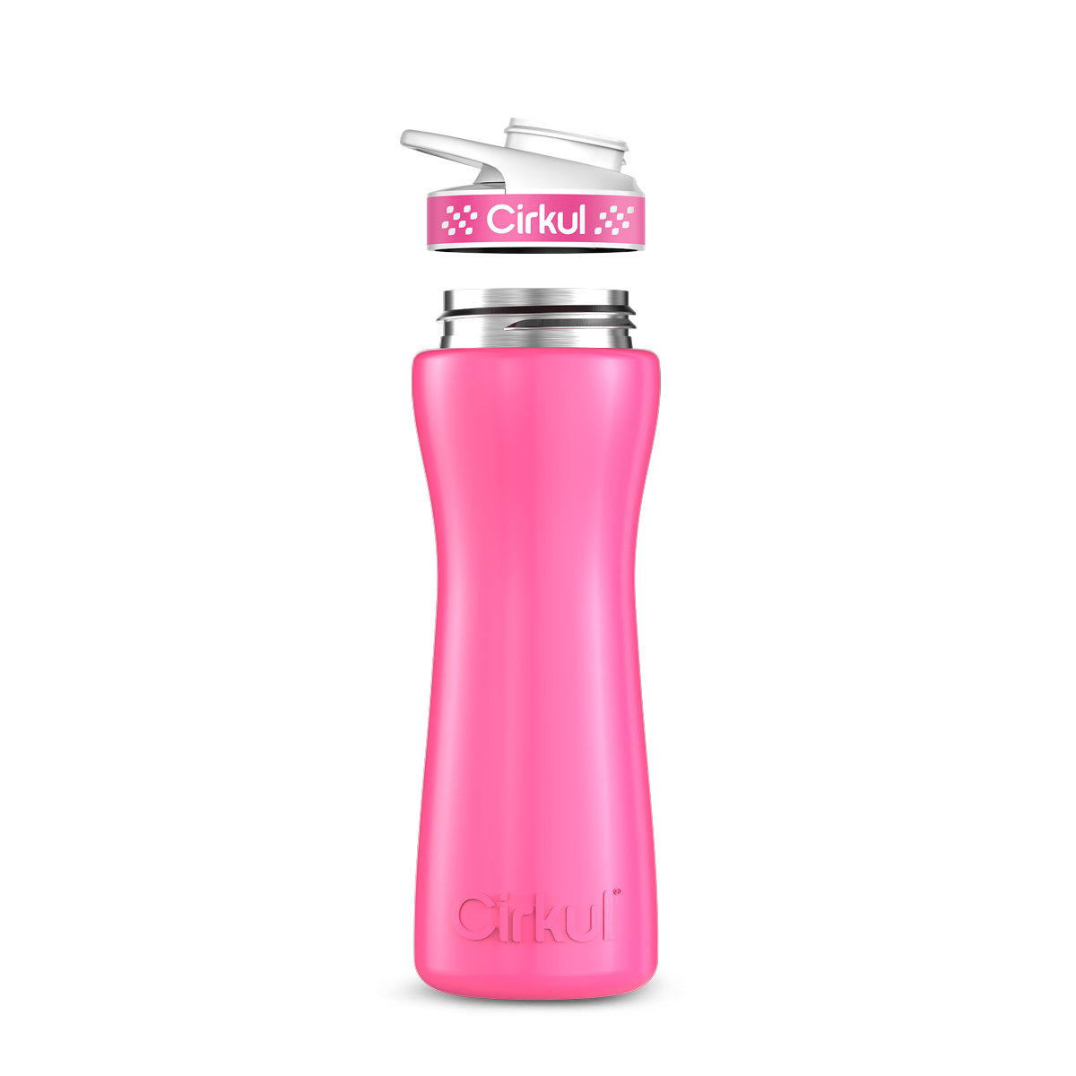22oz. Stainless Steel Bottle & Comfort Grip Lid - Modern Carry
