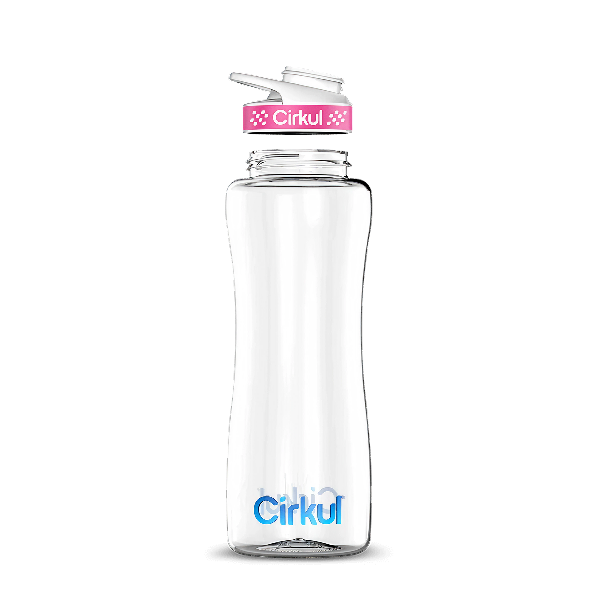 32oz. Plastic Bottle & Comfort Grip Lid - Easy Grip