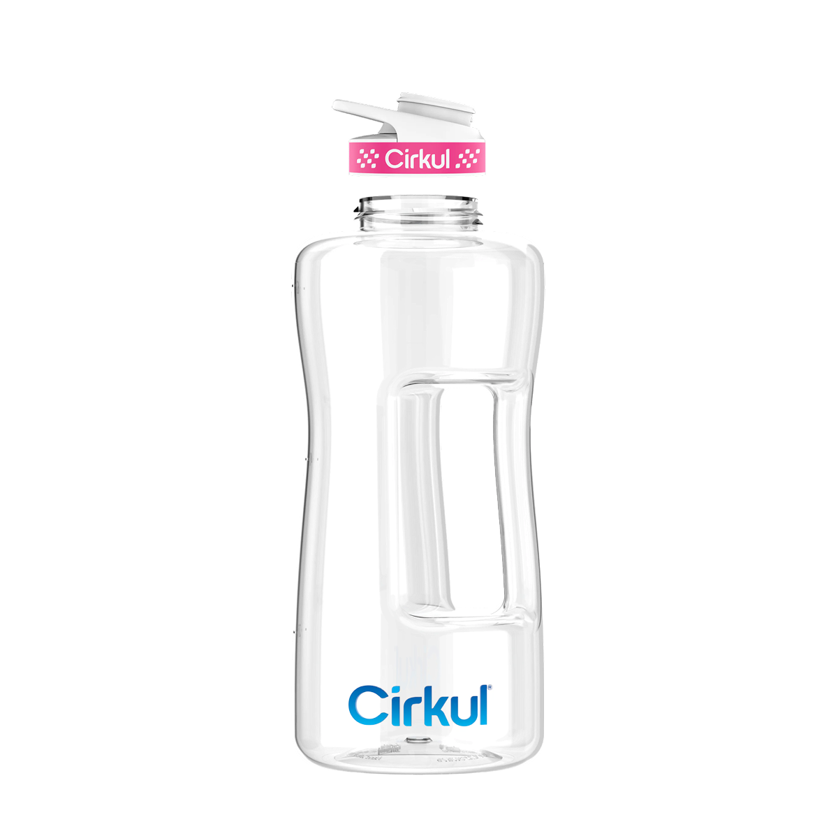62oz. Plastic Bottle & Comfort Grip Lid - Outdoor Ready