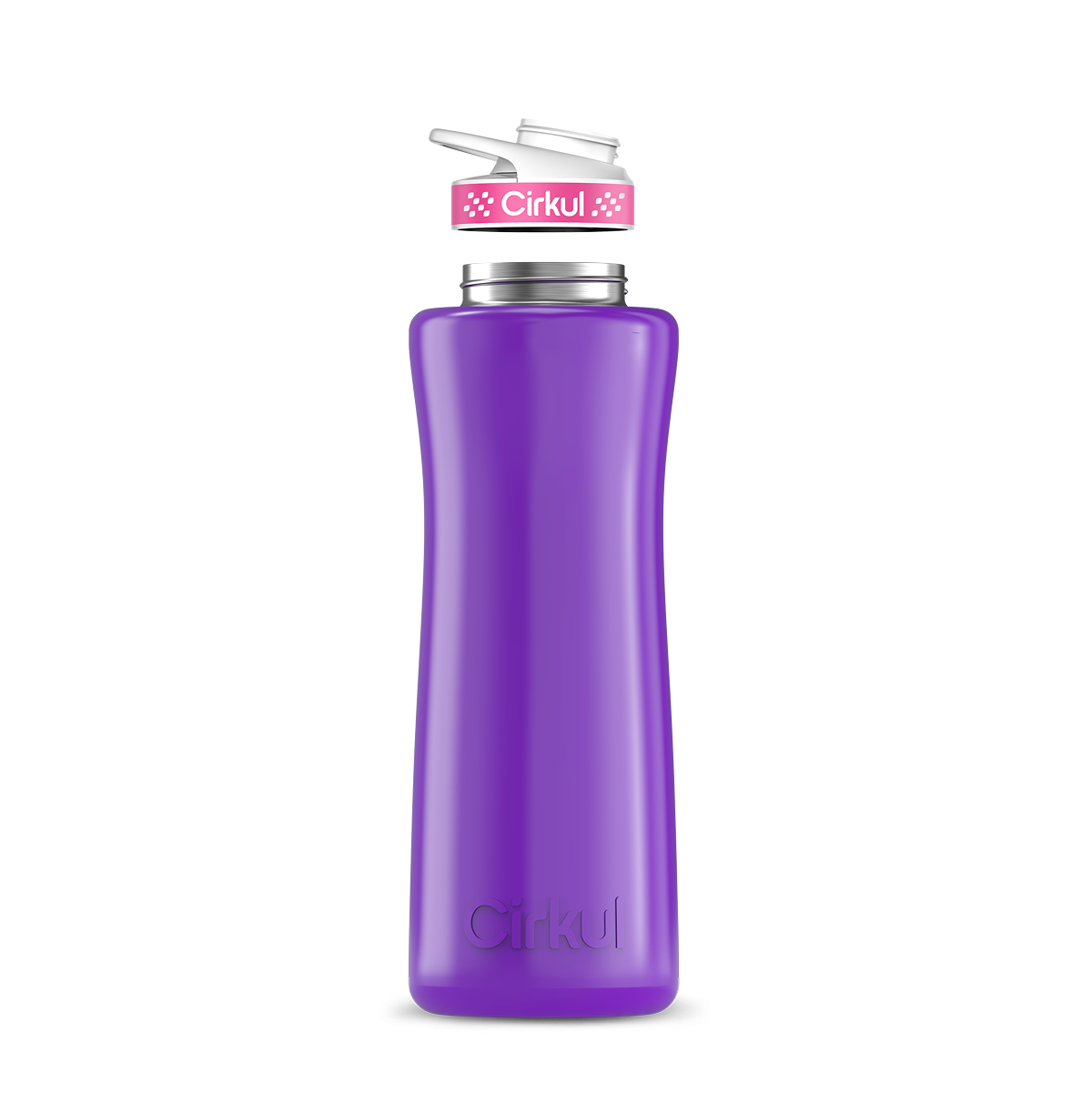 42oz. Stainless Steel Bottle & Comfort Grip Lid - Travel Bottle