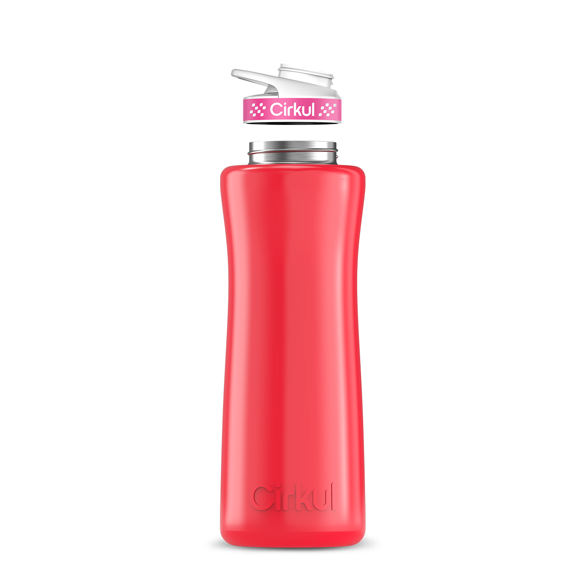 42oz. Stainless Steel Bottle & Comfort Grip Lid - Travel Bottle