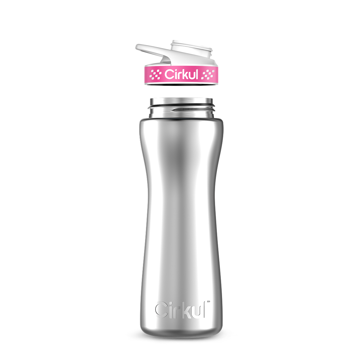 22oz. Stainless Steel Bottle & Comfort Grip Lid - Modern Carry
