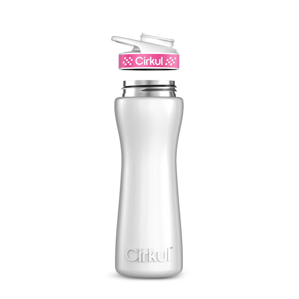 22oz. Stainless Steel Bottle & Comfort Grip Lid - Modern Carry