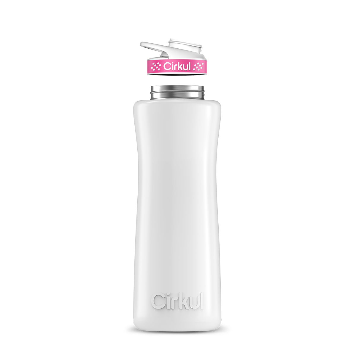 42oz. Stainless Steel Bottle & Comfort Grip Lid - Travel Bottle