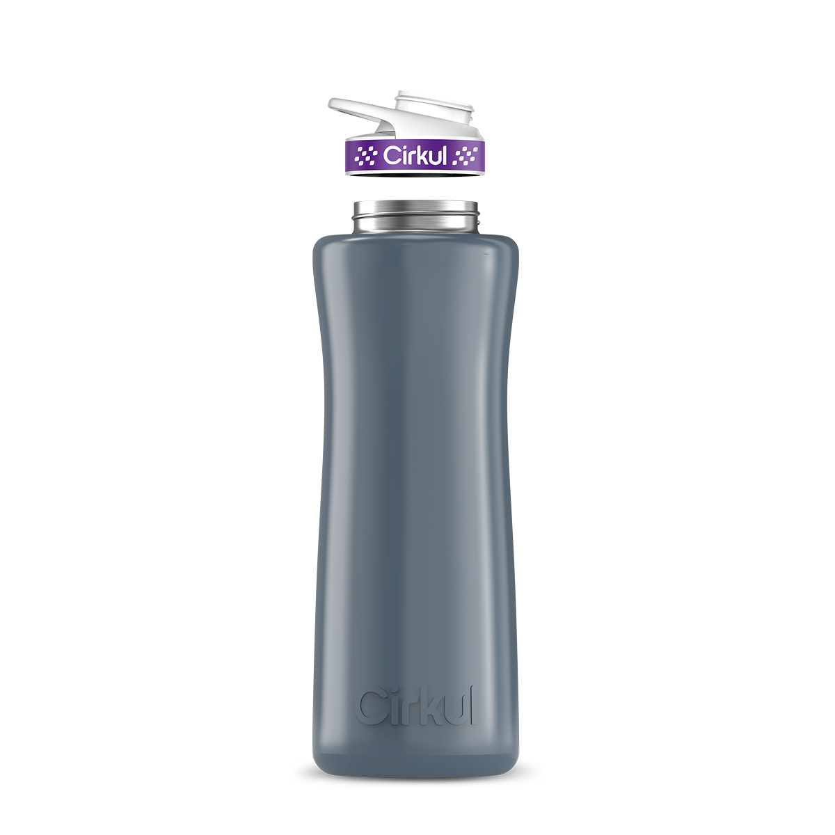 42oz. Stainless Steel Bottle & Comfort Grip Lid - Travel Bottle