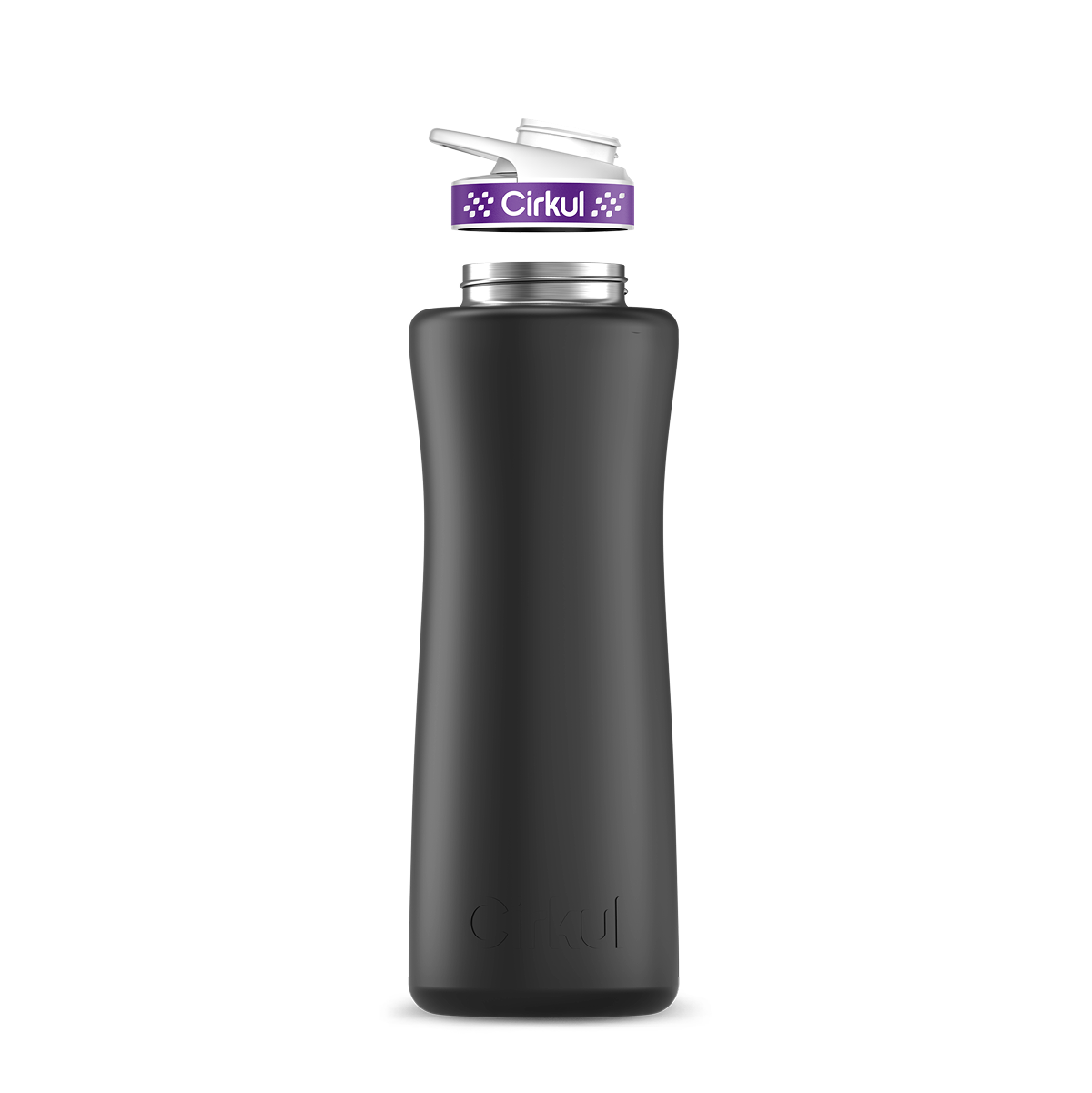 42oz. Stainless Steel Bottle & Comfort Grip Lid - Travel Bottle