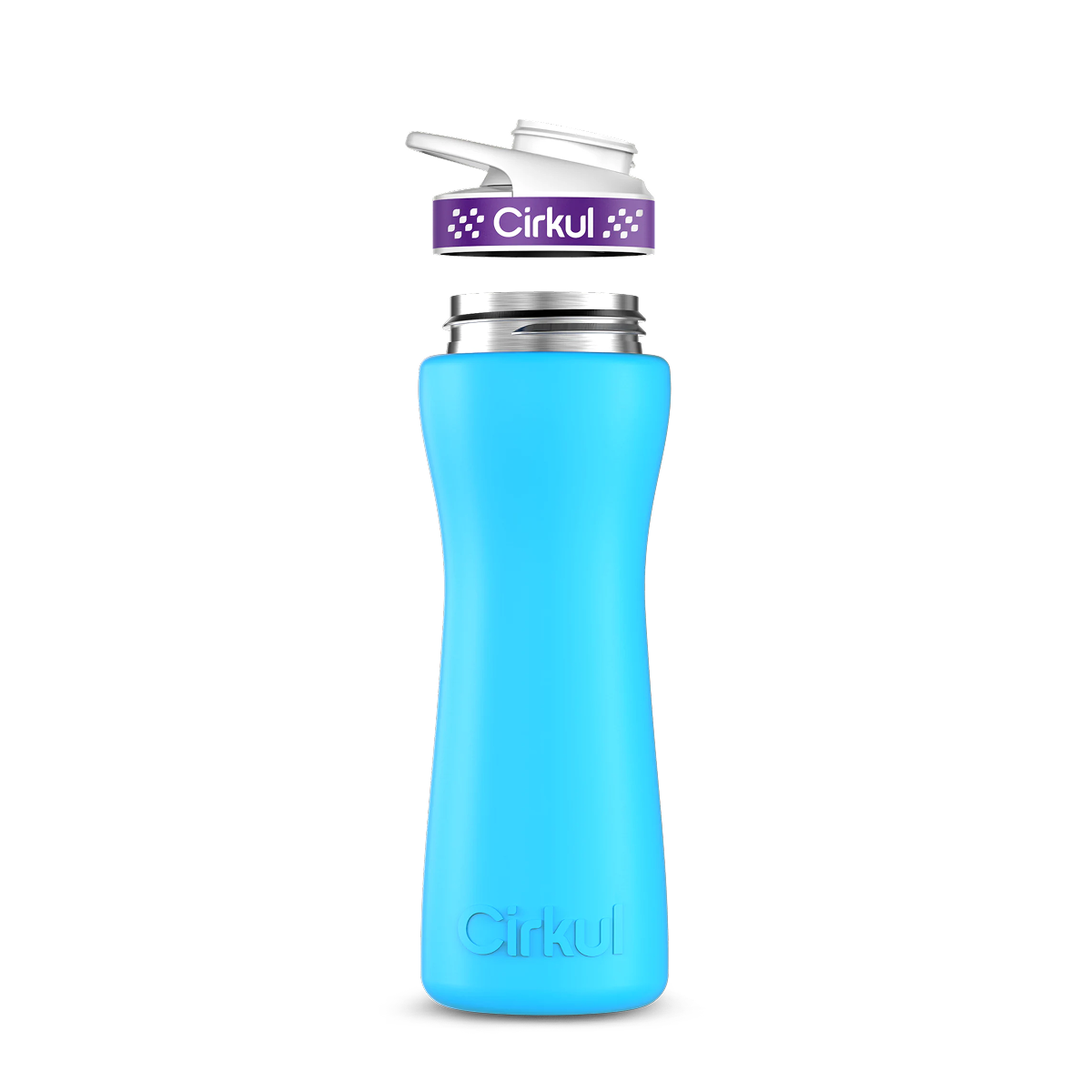 22oz. Stainless Steel Bottle & Comfort Grip Lid - Modern Carry