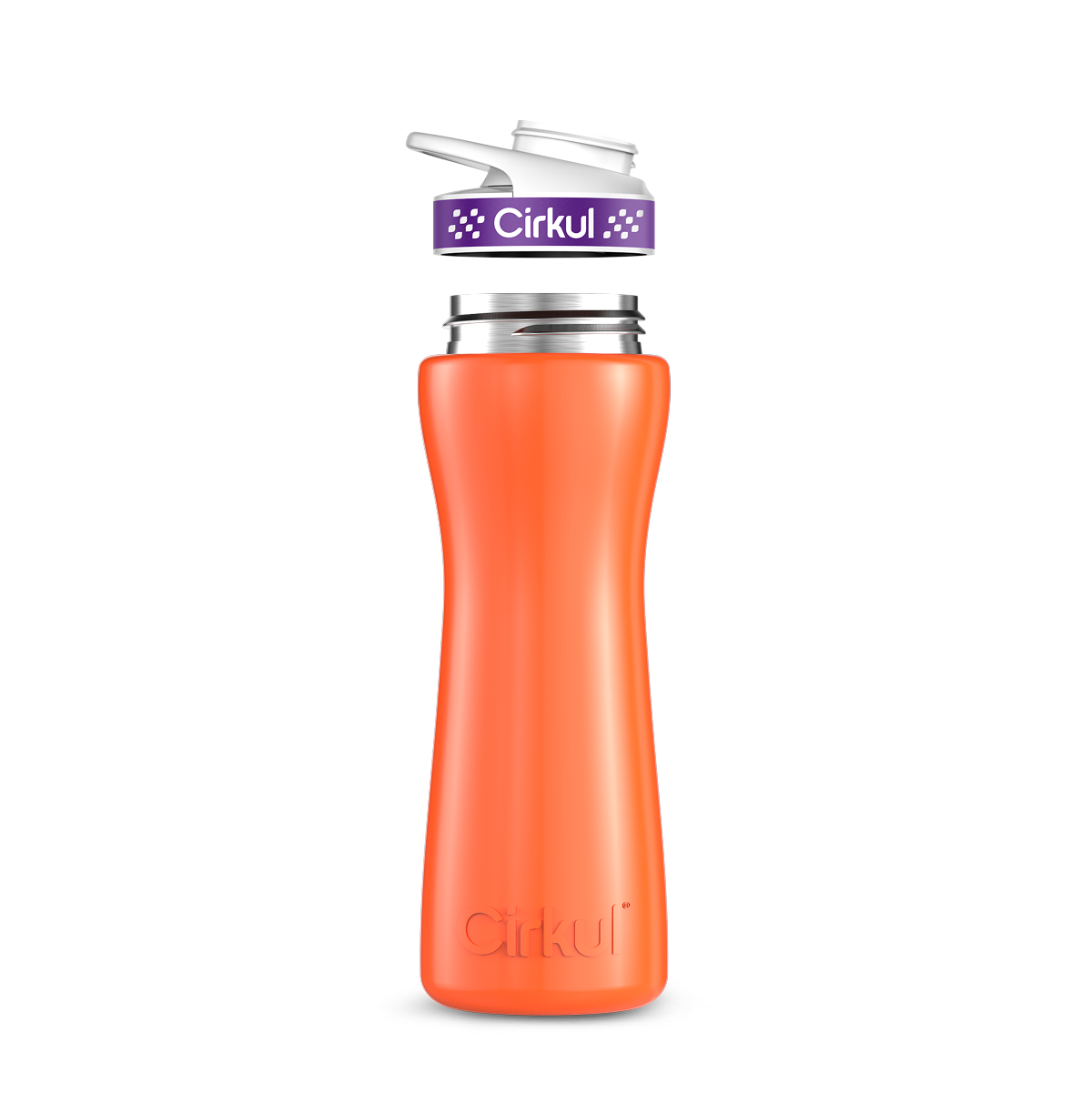 22oz. Stainless Steel Bottle & Comfort Grip Lid - Modern Carry