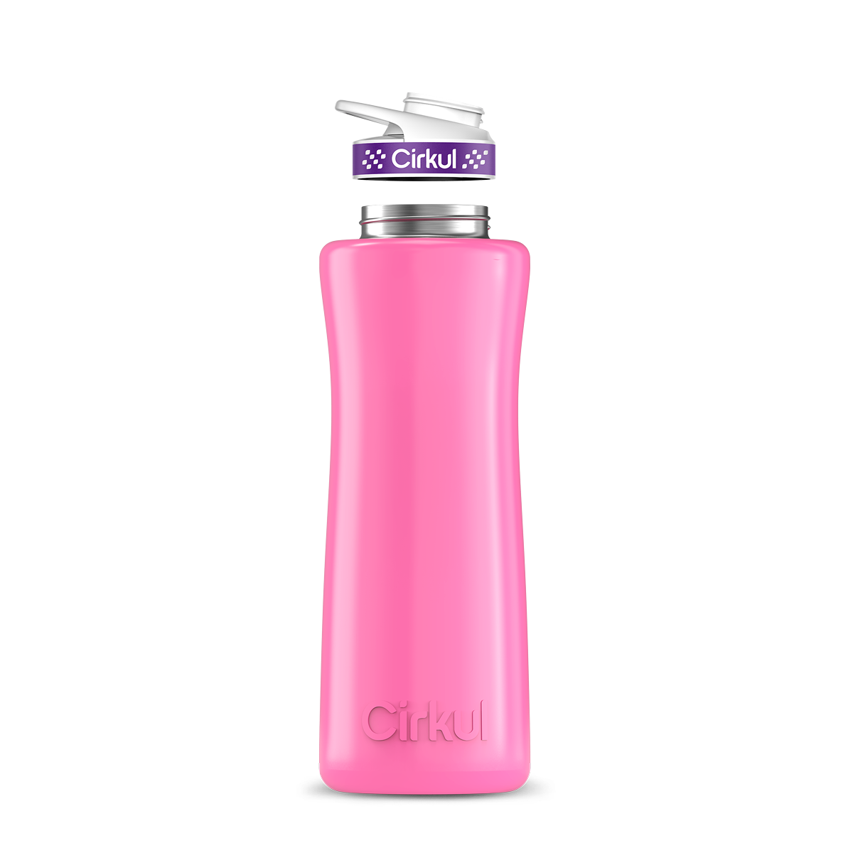 42oz. Stainless Steel Bottle & Comfort Grip Lid - Travel Bottle