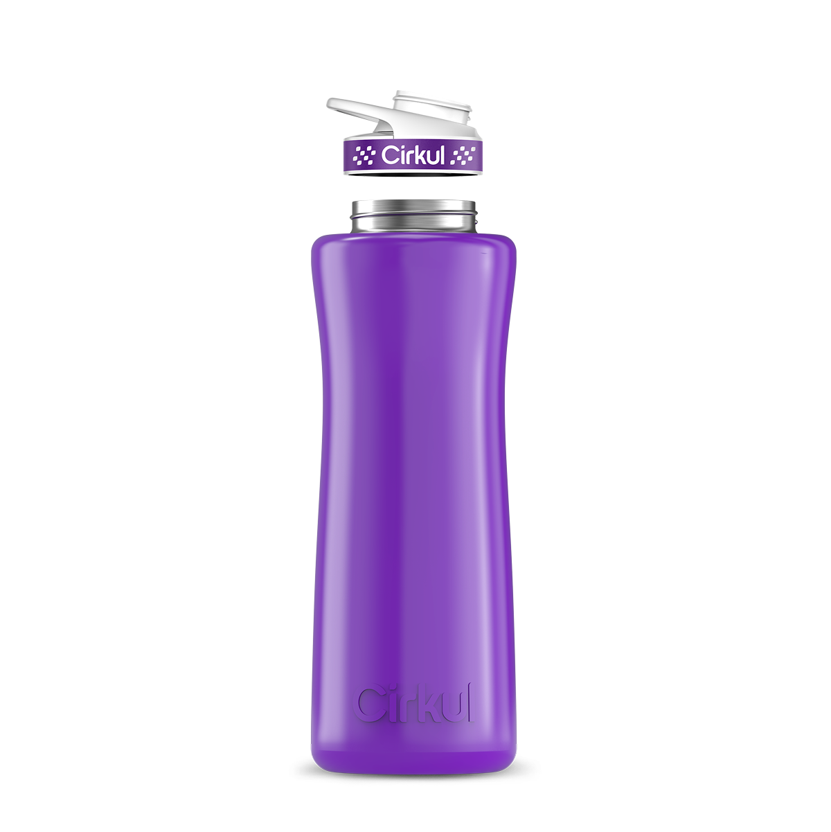 42oz. Stainless Steel Bottle & Comfort Grip Lid - Travel Bottle