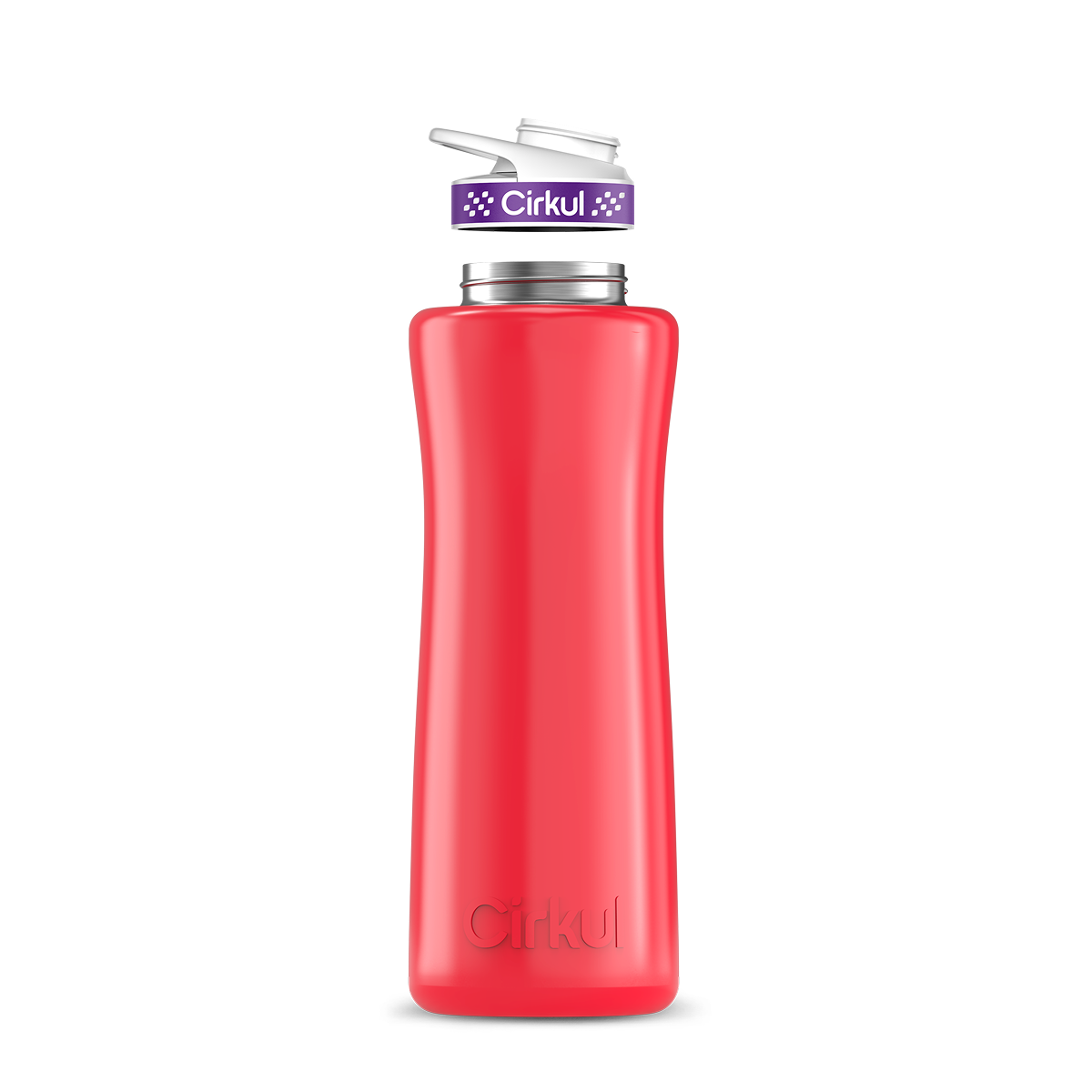 42oz. Stainless Steel Bottle & Comfort Grip Lid - Travel Bottle
