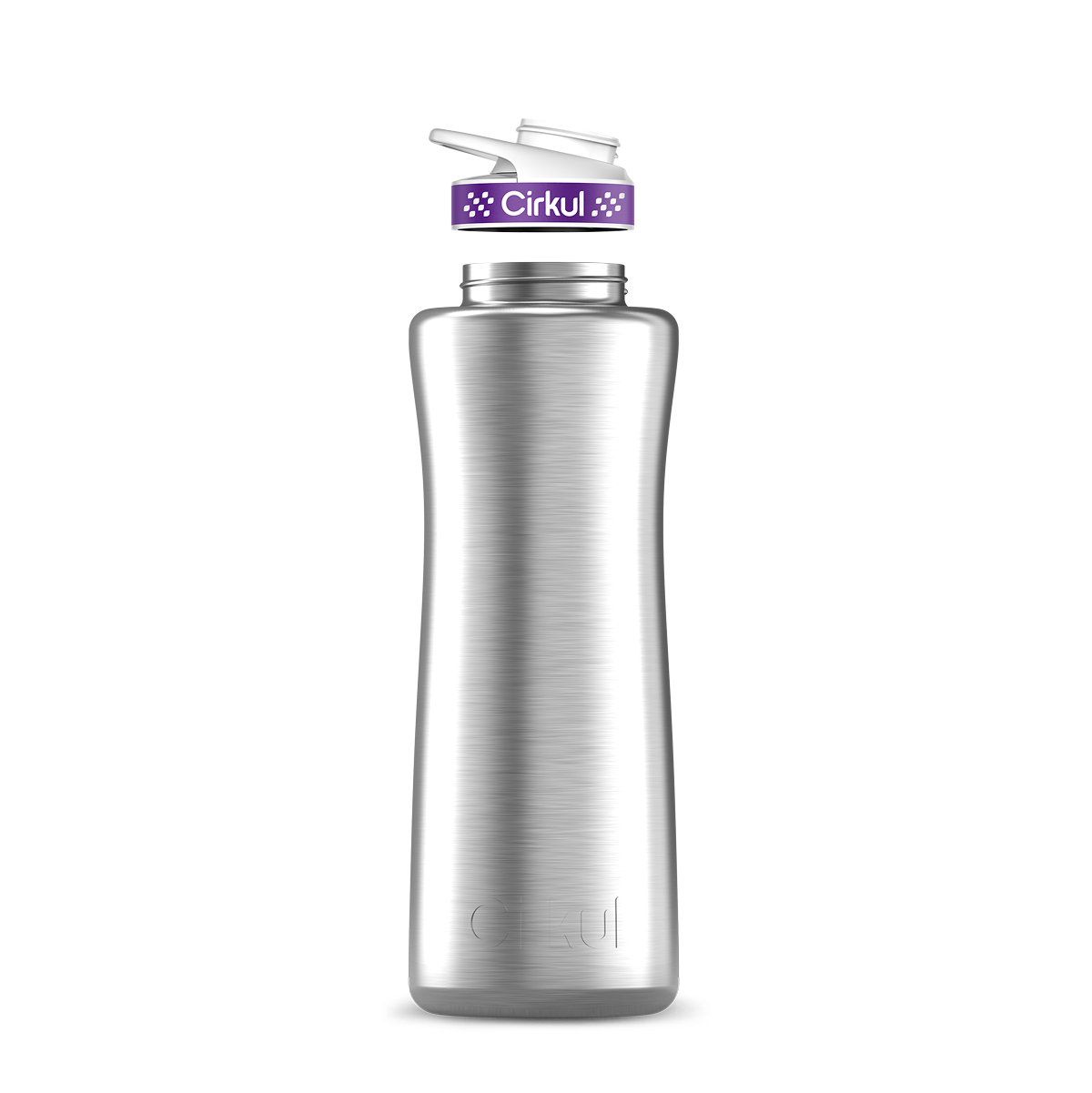 42oz. Stainless Steel Bottle & Comfort Grip Lid - Travel Bottle