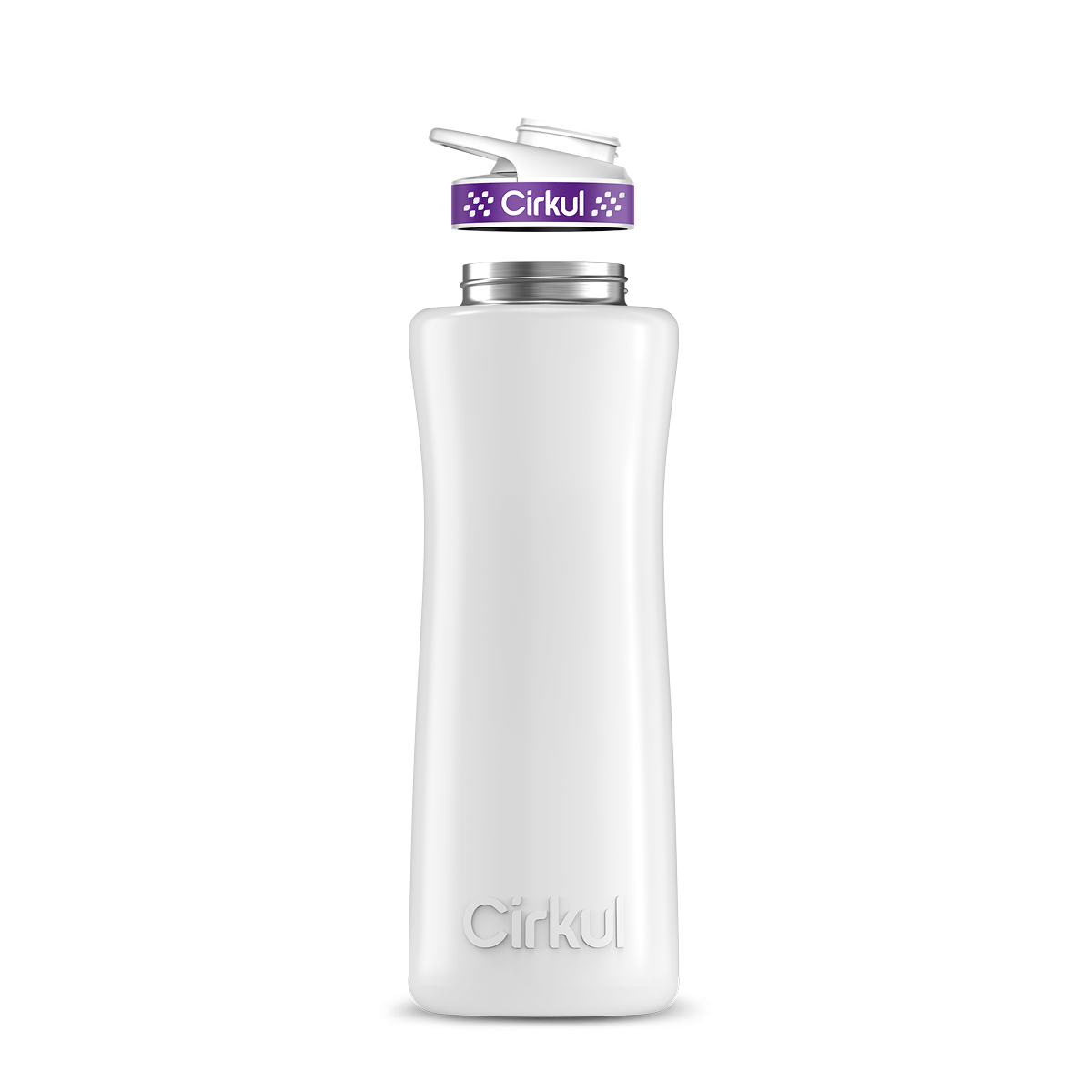 42oz. Stainless Steel Bottle & Comfort Grip Lid - Travel Bottle