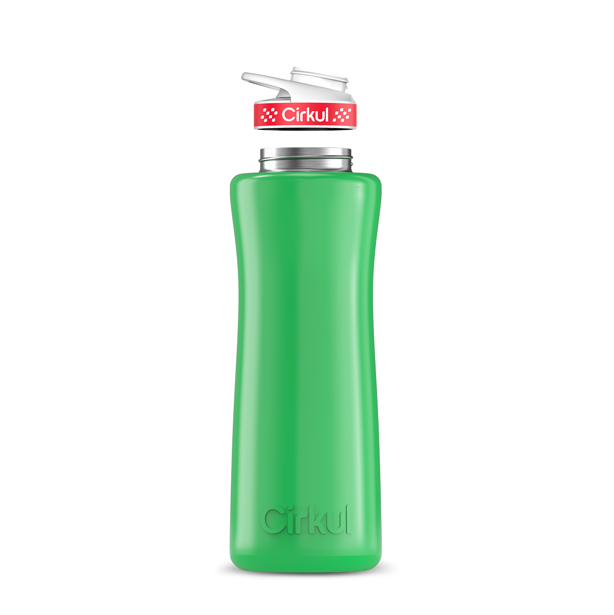 42oz. Stainless Steel Bottle & Comfort Grip Lid - Travel Bottle