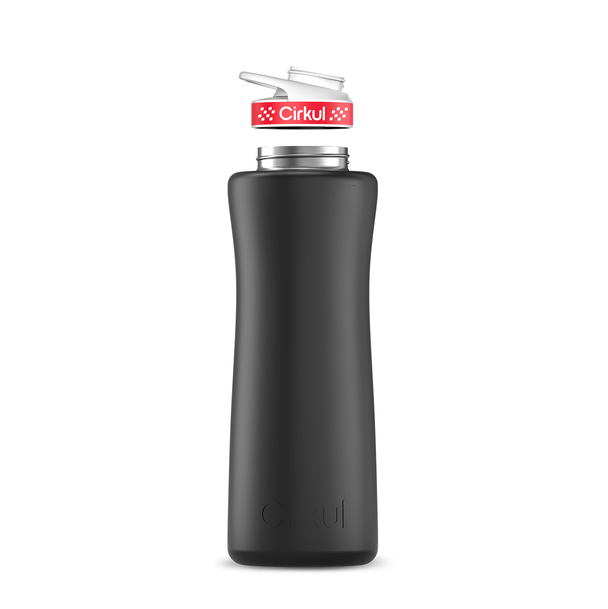 42oz. Stainless Steel Bottle & Comfort Grip Lid - Travel Bottle