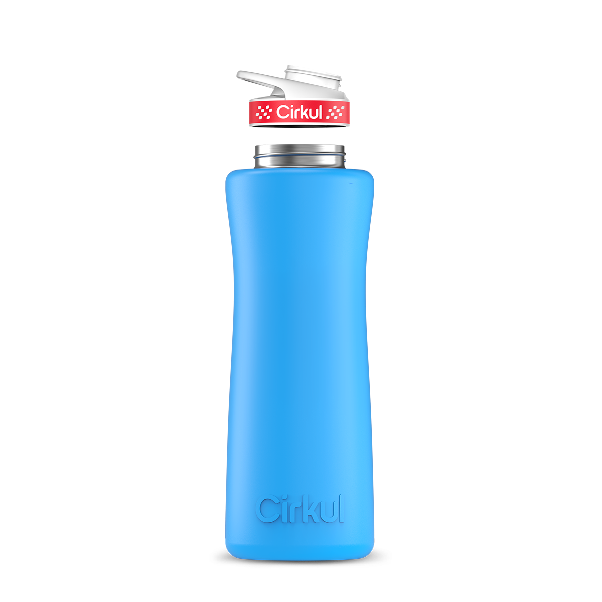 42oz. Stainless Steel Bottle & Comfort Grip Lid - Travel Bottle
