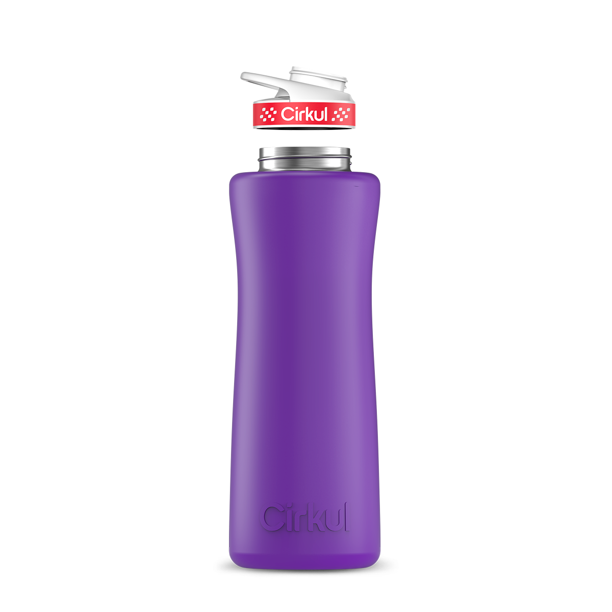 42oz. Stainless Steel Bottle & Comfort Grip Lid - Travel Bottle