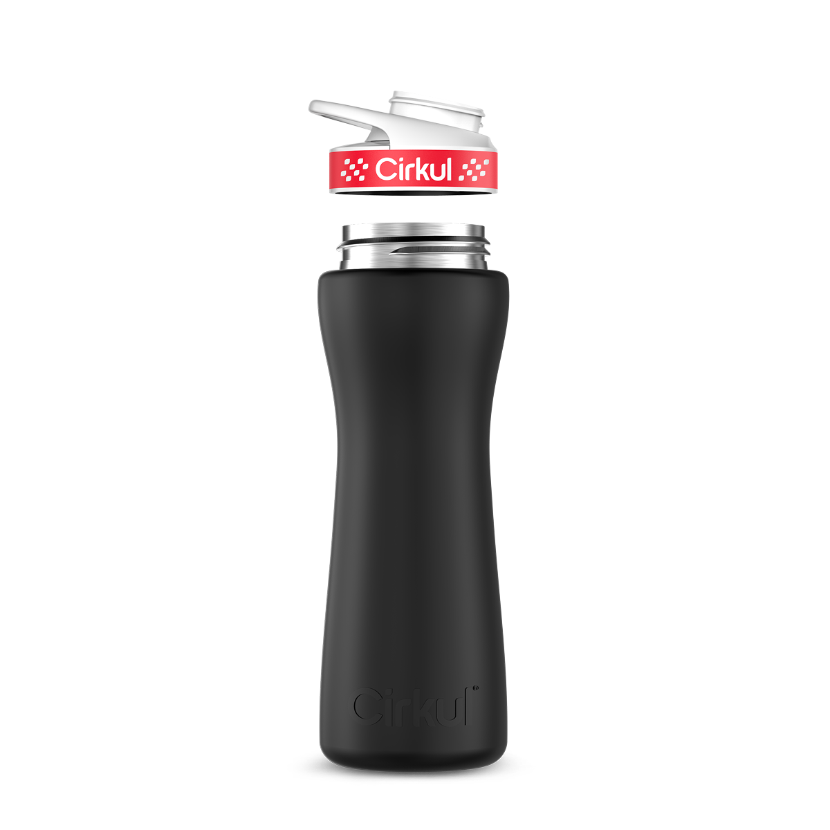 22oz. Stainless Steel Bottle & Comfort Grip Lid - Modern Carry