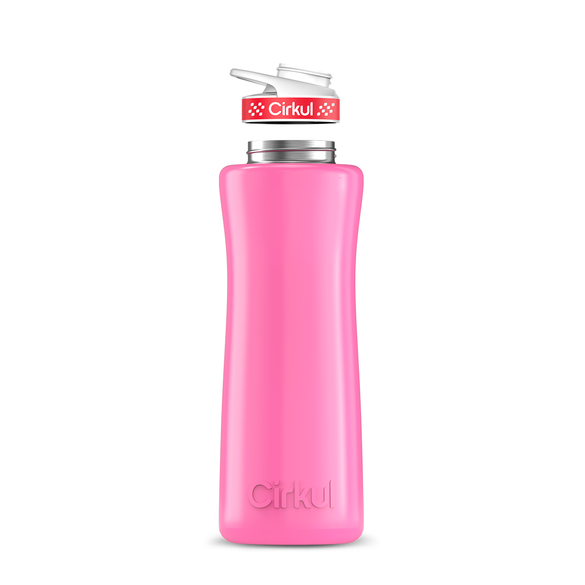 42oz. Stainless Steel Bottle & Comfort Grip Lid - Travel Bottle
