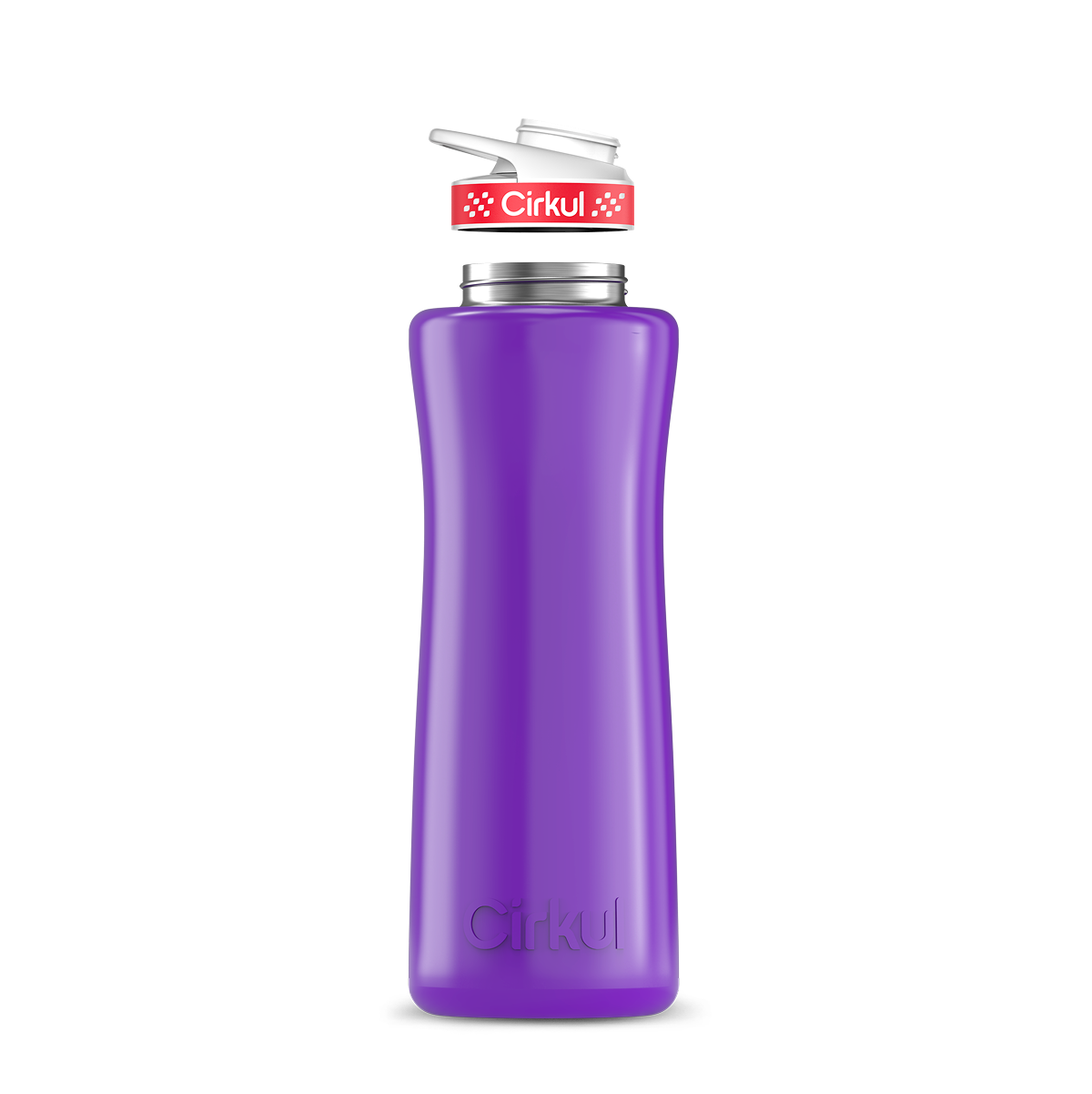 42oz. Stainless Steel Bottle & Comfort Grip Lid - Travel Bottle